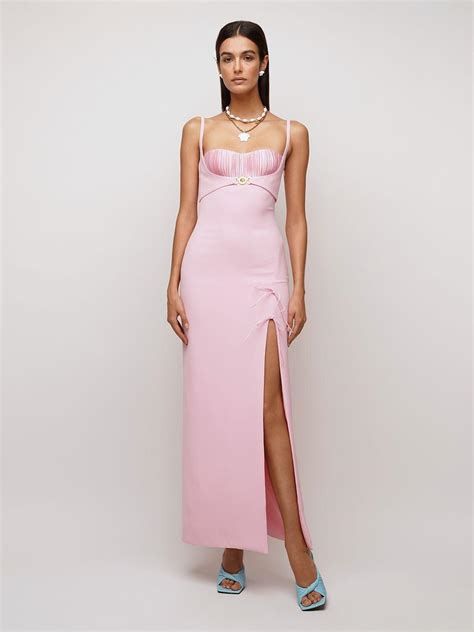 Versace pink dresses